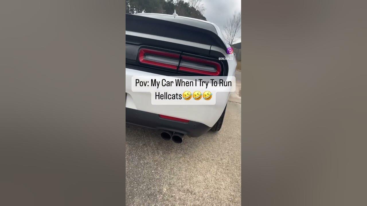 Hellcats Are Too Much For Me😂 - YouTube
