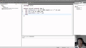 Project Euler using Scala: Problem 6