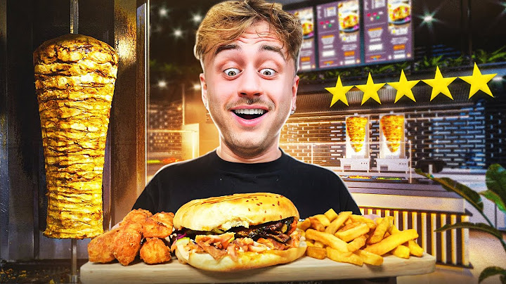 Je teste le KEBAB le MIEUX NOTÉ de ma VILLE 🤯