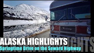 ALASKA:  Springtime on the Seward Highway 4K