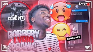 Juice WRLD - Robbery LYRIC PRANK ON CRUSH!?❤️ (GONE RIGHT🍆💦) *She sent a picture* 👀
