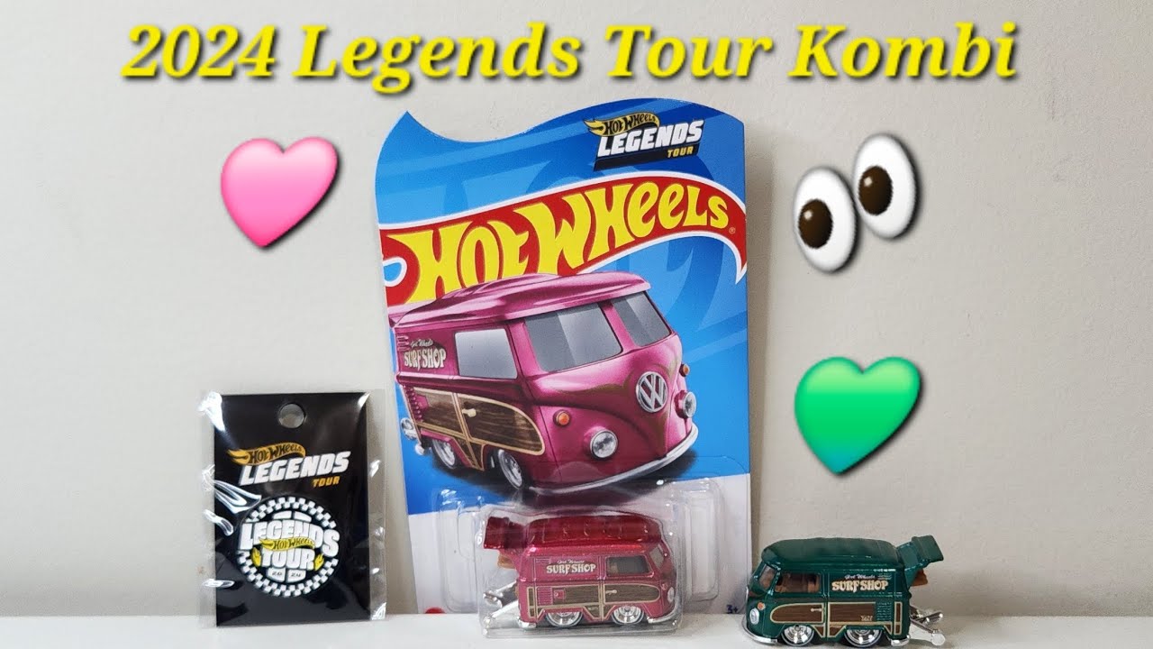 2024 Hot Wheels Legends Tour Kool Kombi Model Review #Kombi #VW