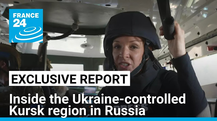 FRANCE 24 exclusive report: Inside the Ukraine-controlled Kursk region in Russia • FRANCE 24