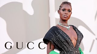 A Custom Gucci Gown for Jodie Turner-Smith