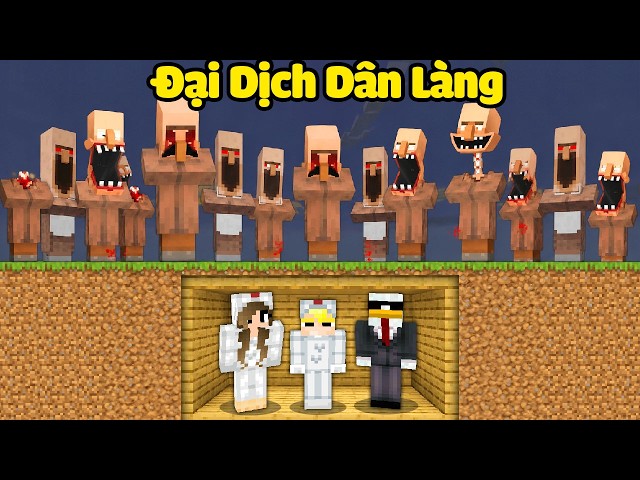 Tô Gà Và Ba Mẹ Xây Hầm Trú Ẩn Chống Đại Dịch Dân Làng