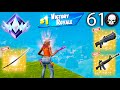 Zero Build Ranked Duos  61 Elimination Gameplay | Chapter 7
