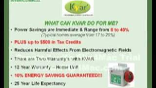 KVAR Energy saver for your home or business