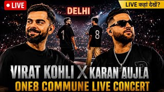 Where to watch the Karan Aujla & Virat Kohli concert live? Live Streaming of Karan & Virat Concert
