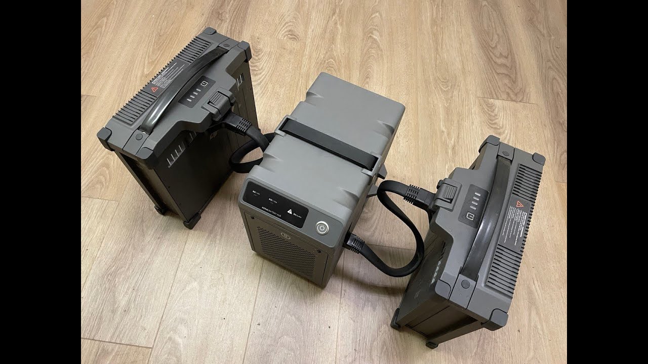 Activate and Update DJI T40 (T30) Battery Charger. - YouTube