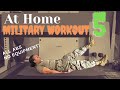 At home military workout  stronger abs for basic training  no equipment  pass your pt test