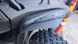 HONDA TALON FENDER FLARES KEMIMOTO FRONT MUD GUARDS