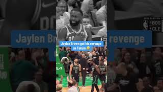 Jaylen Brown got his get back 😂