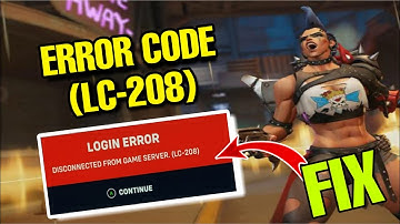 FIXED✅ OVERWATCH 2 ERROR LC 208 | ERROR CODE LC 208 OVERWATCH 2 | OVERWATCH 2 ERROR STARTING GAME