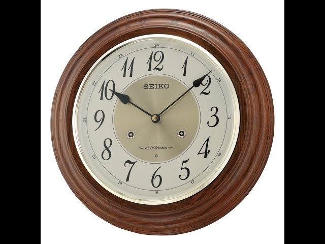 S3 E5 Seiko Melodies In Motion Clock QXM283BLH Ver - YouTube