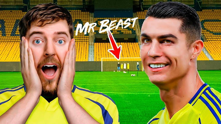 I face off with MrBeast opening  #football #ronaldo #cr7