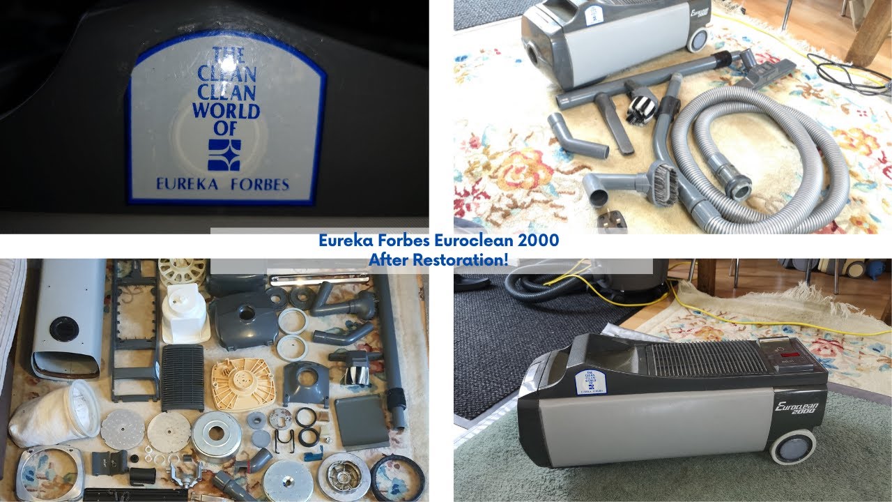 The Indian Eureka Forbes Euroclean 2000 - After Restoration!