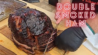 Double Smoked Ham with Cherry Bourbon Glaze