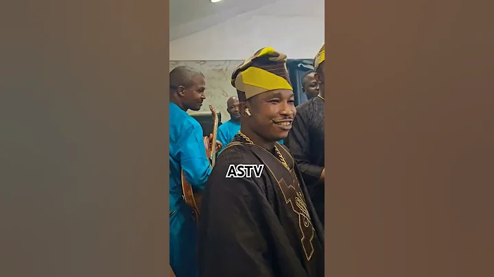 LAGOS SOCIALITE ON STAGE WITH K1 DE ULTIMATE #ayokasanmori