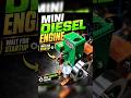 Mini Diesel Engine Startup ⚙️🔥 #shorts #engine #engineering #trending