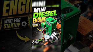 Mini Diesel Engine Startup ⚙️🔥 #shorts #engine #engineering #trending