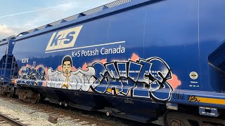 Chicago Graffiti - Freights - Jesus Saves