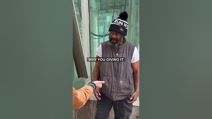 Aggressive Homeless Man Shows EMOTIONAL Side 😢❤️