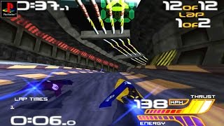 Wipeout 2097 - Gameplay PSX / PS1 / PS One / HD 720P (Epsxe) screenshot 5