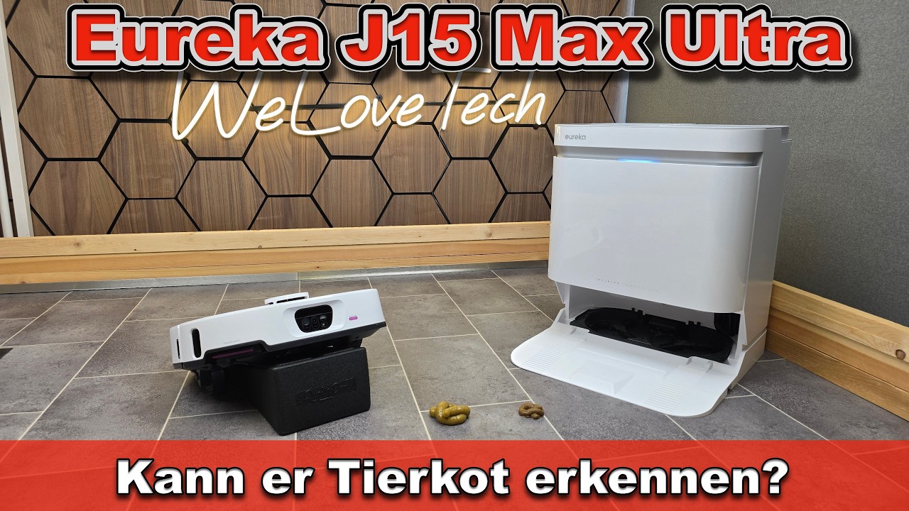 Eureka J15 Max Ultra Test – 22.000 Pa Power, KI-Navigation & All-in-One Station im Check