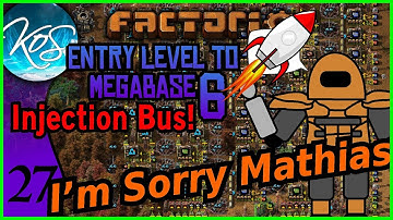 Factorio - Entry Level to Megabase 6: Injection Bus 27 - MODULED ROCKET FUEL