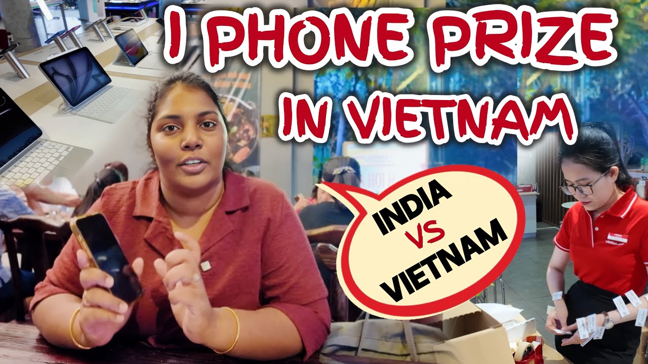 iPhone Price Comparison 👀 Vietnam 🇻🇳 vs India 🇮🇳  | Cheapest Place to Buy iPhone 2025