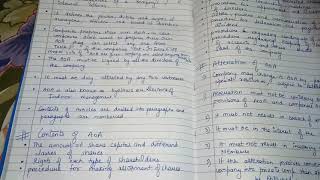Articles of Association (AoA) full explanation with notes class 11 business studies