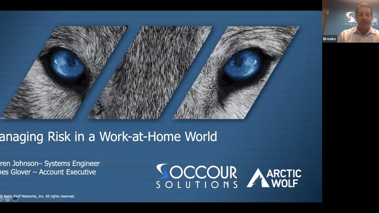 Cyber Security Webinar with Soccour Solutions and Arctic Wolf - YouTube