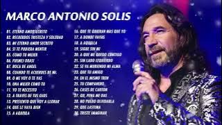 MARCO ANTONIO SOLIS ÉXITOS SUS MEJORES MIX   MARCO ANTONIO SOLIS 20 CANCIONES ROMÁNTICAS INMORTALES