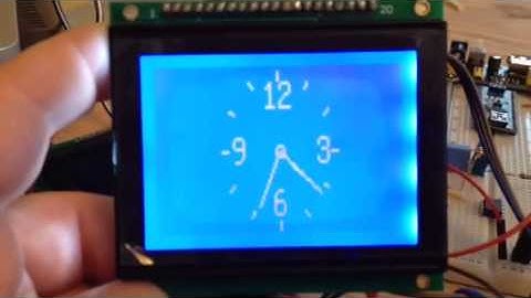 Arduino LCD clock