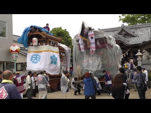 長洲葵祭 2016 長洲神社出発 大分県宇佐市