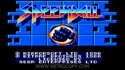 Speedball (Sega Master System) - RetroCopy Intro