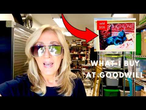 THIS SOLD in 3 MINUTES! | Thrifting in 2 Goodwill Stores | Chit Chat Answering YOUR QUESTIONS thumbnail