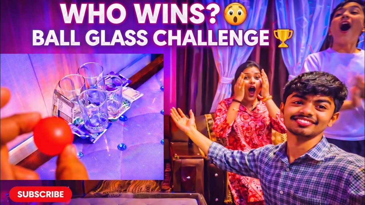 GLASS BALL CHALLENGE 😳WINNER GETS  💰