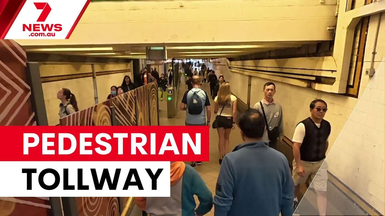 Melbourne's underground walkway charges pedestrians $5.50 | 7NEWS