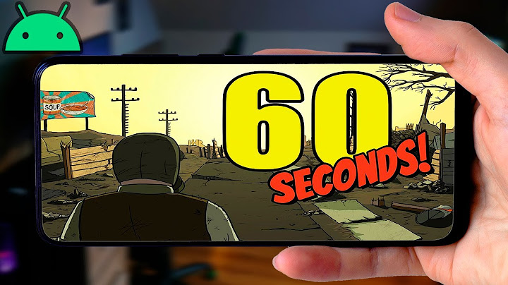 ASI ES 60 SECONDS! ATOMIC ADVENTURE EN ANDROID!