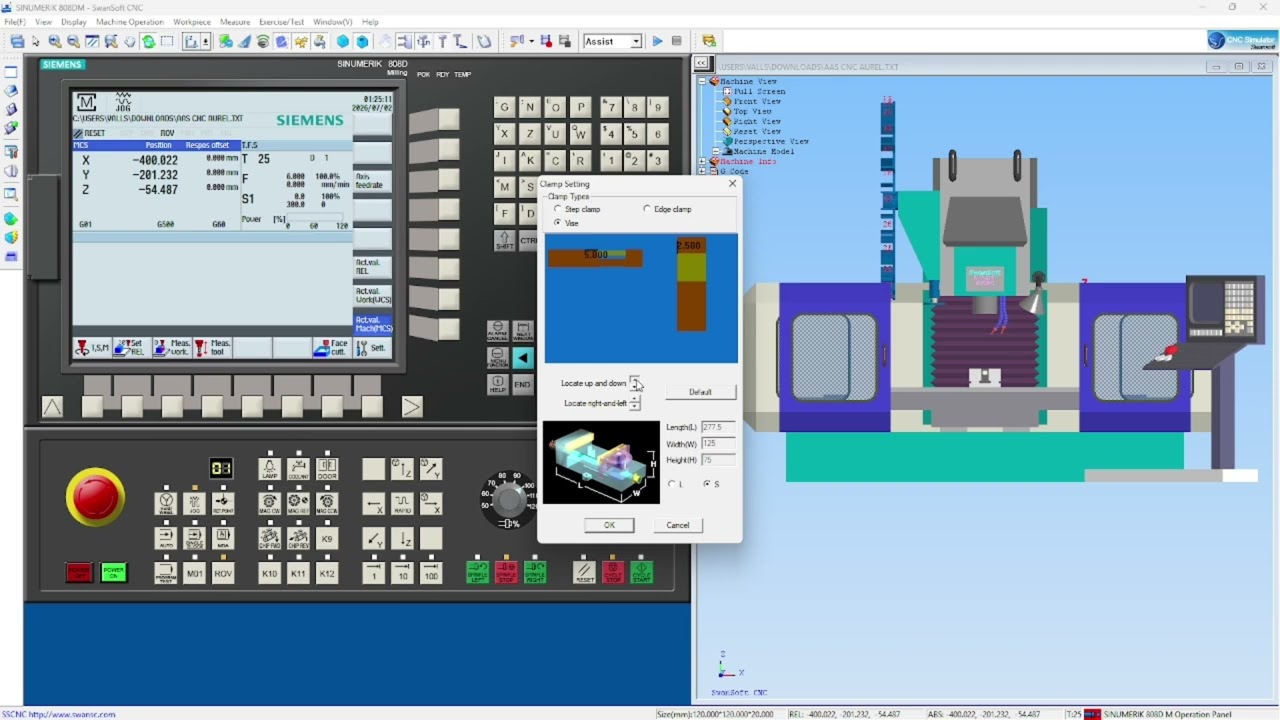 AAS Praktikum Matkul CNC, Aurelia Delovra Sinaga (4212401087), MK 4C-Pagi