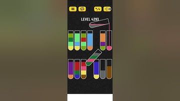 water sort puzzle level 4293