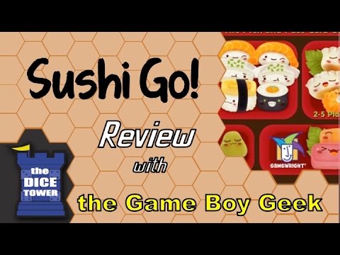 Sushi Go! Review - with the Game Boy Geek