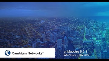 cnMaestro 5.2.1 - What