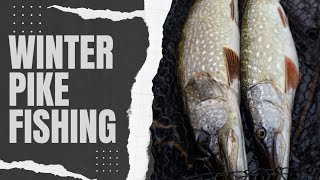 Winter River Pike Fishing With Deadbaits