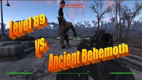 Future Prefect: Level 89 vs Ancient Behemoth