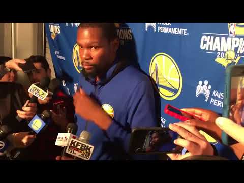 Kevin Durant on Patrick McCaw’s Injury