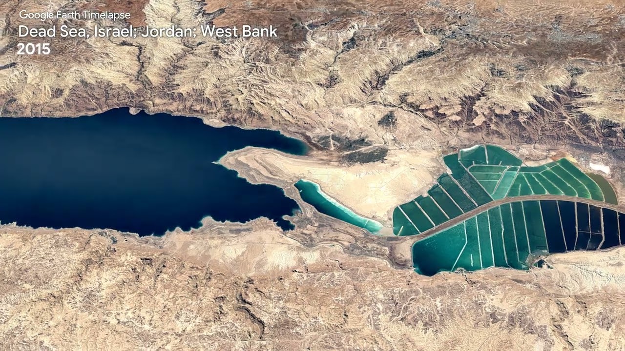 The Dead Sea - Image of the Week - Earth Watching