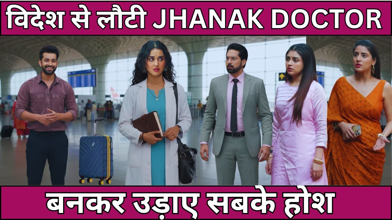 JHANAK UPCOMING TWIST विदेश से लौटी JHANAK DOCTOR बनकर उड़ाए सबके होश