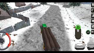 tractor driving offroad trolley transport cargo screenshot 4